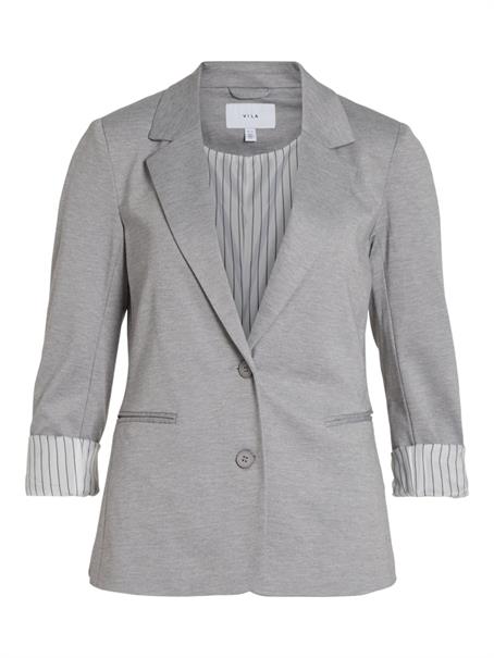 VISAGA L/S JERSEY BLAZER RP2/KA light grey melange