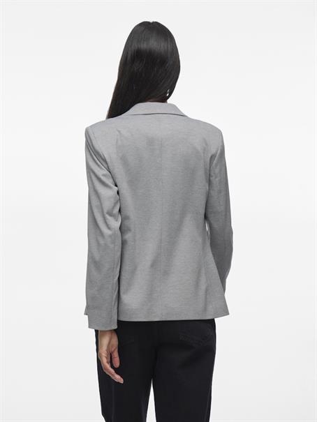 VISAGA L/S JERSEY BLAZER RP2/KA light grey melange