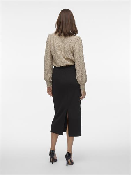 VISANDY HW MIDI SKIRT black