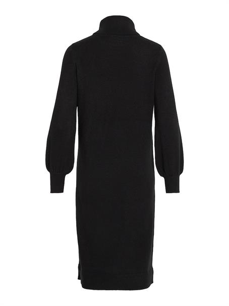 VISARA L/S ROLLNECK MIDI DRES/BF/KA black