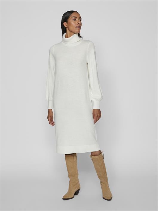 visara-l-s-rollneck-midi-dres-bf-ka-snow-white