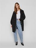 VISILIANA LONG PARKA JACKET - NOOS black