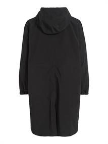 VISILIANA LONG PARKA JACKET - NOOS black