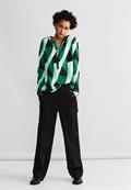 Viskose Bluse mit Print fresh spring green