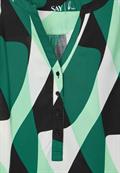 Viskose Bluse mit Print fresh spring green