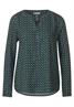 Viskose Bluse mit Print gentle green