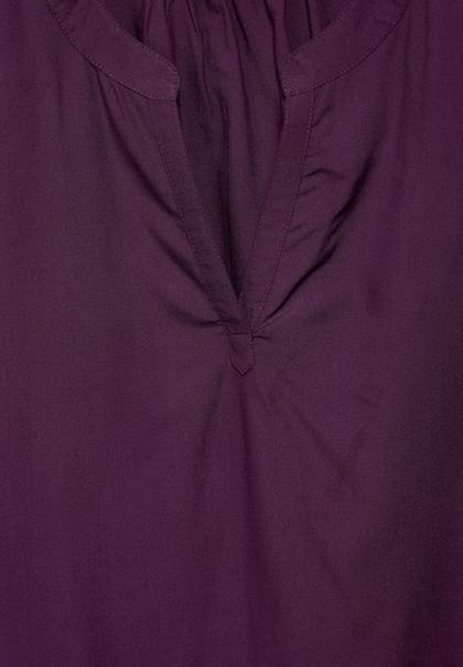 Viskose Blusenshirt dark berry purple