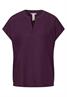 Viskose Blusenshirt dark berry purple