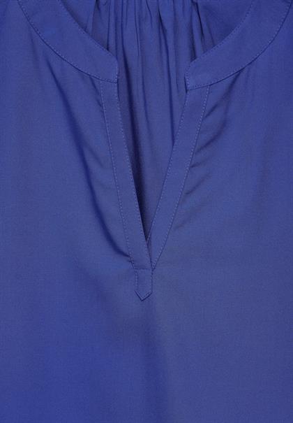 Viskose Blusenshirt intense royal blue