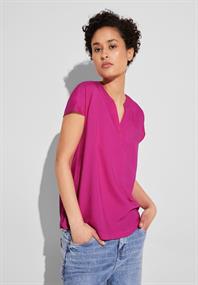 Viskose Blusenshirt magnolia pink