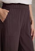 Viskose-Culotte fudge red
