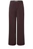 Viskose-Culotte fudge red
