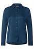 Viskose Hemdbluse atlantic blue