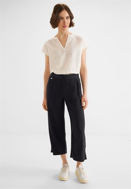 Viskose Loose Fit Hose black
