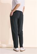 Viskose Loose Fit Hose dark stone grey