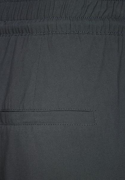 Viskose Loose Fit Hose dark stone grey