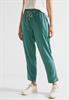 Viskose Loose Fit Hose lagoon green