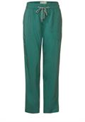 Viskose Loose Fit Hose lagoon green