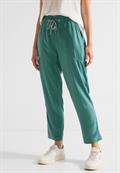 Viskose Loose Fit Hose lagoon green