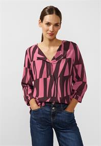 Viskose Printshirt legend rose