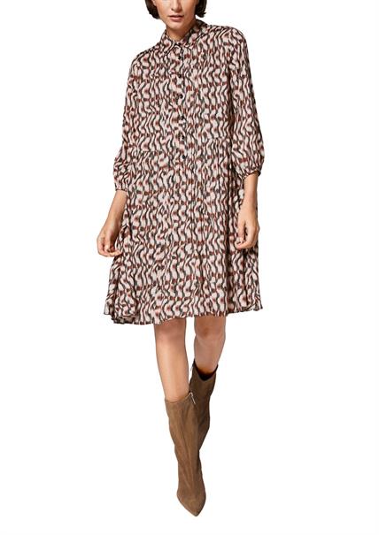 Viskosekleid schwarz