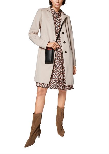 Viskosekleid schwarz