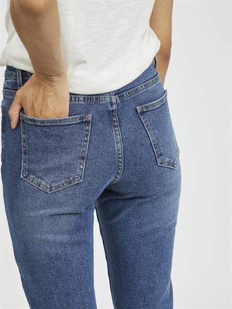 VISOMMER RWRE 7/8 STRAIGHT JEANS - NOOS medium blue denim