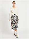 VISPARKLE L/S V-NECK KNIT TOP/PB birch