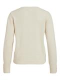 VISPARKLE L/S V-NECK KNIT TOP/PB birch
