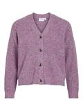 VISPOSA V-NECK L/S KNIT CARDIGAN sangria sunset