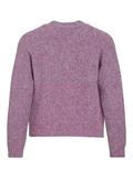 VISPOSA V-NECK L/S KNIT CARDIGAN sangria sunset