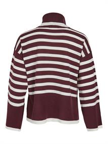 VISTRIPI ROLLNECK KNIT TOP/BF/KA winetasting-cloud dancer