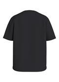 VISYBIL STICHED S/S O-NECK T-SHIRT/LC black beauty