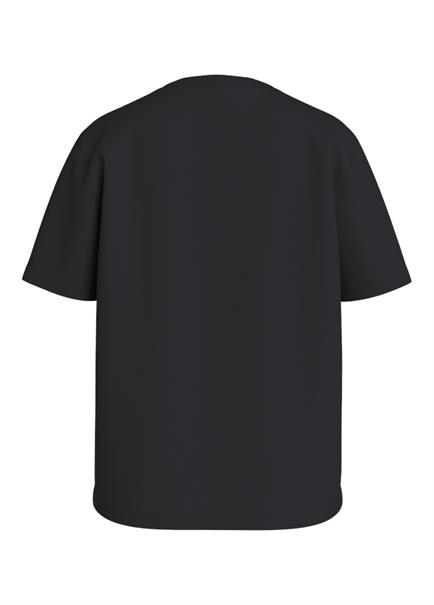 VISYBIL STICHED S/S O-NECK T-SHIRT/LC black beauty