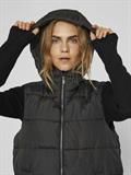 VITATE S/L PUFFER VEST - NOOS black