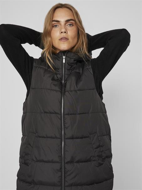 VITATE S/L PUFFER VEST - NOOS black