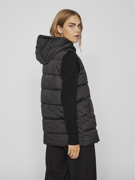 VITATE S/L PUFFER VEST - NOOS black