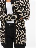 VITIF OPEN L/S KNIT CARDIGAN - NOOS black beauty