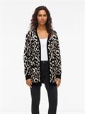 VITIF OPEN L/S KNIT CARDIGAN - NOOS black beauty
