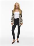 VITIF OPEN L/S KNIT CARDIGAN - NOOS natural melange