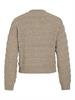 VITILLIA O-NECK L/S KNIT CARDIGAN natural melange