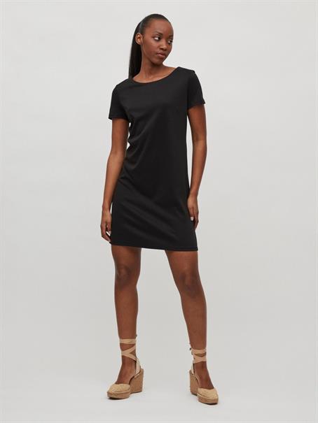 VITINNY NEW S/S DRESS - NOOS black