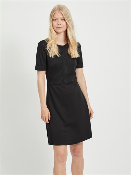 VITINNY SAPI S/S LACE DRESS/ZA black