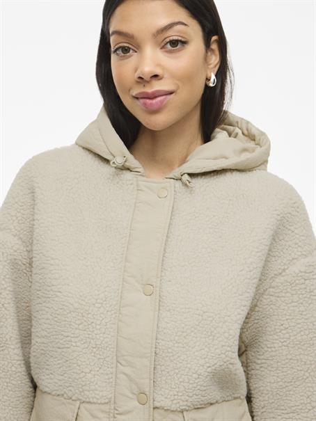 VITONE L/S COAT/TB/1 feather gray