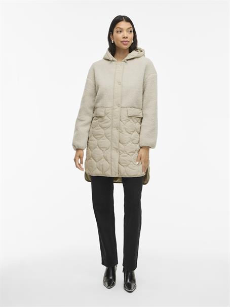 VITONE L/S COAT/TB feather gray