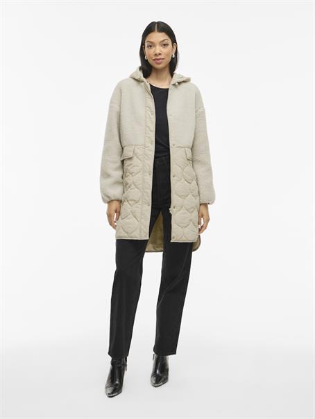 VITONE L/S COAT/TB feather gray