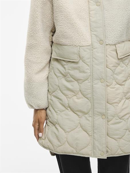 VITONE L/S COAT/TB feather gray