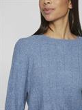 VITRINA L/S O-NECK KNIT TOP coronet blue