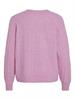 VITRINA L/S O-NECK KNIT TOP pastel lavender