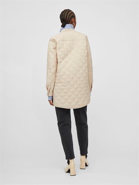 VITRISH QUILTED JACKET/SU - NOOS cement